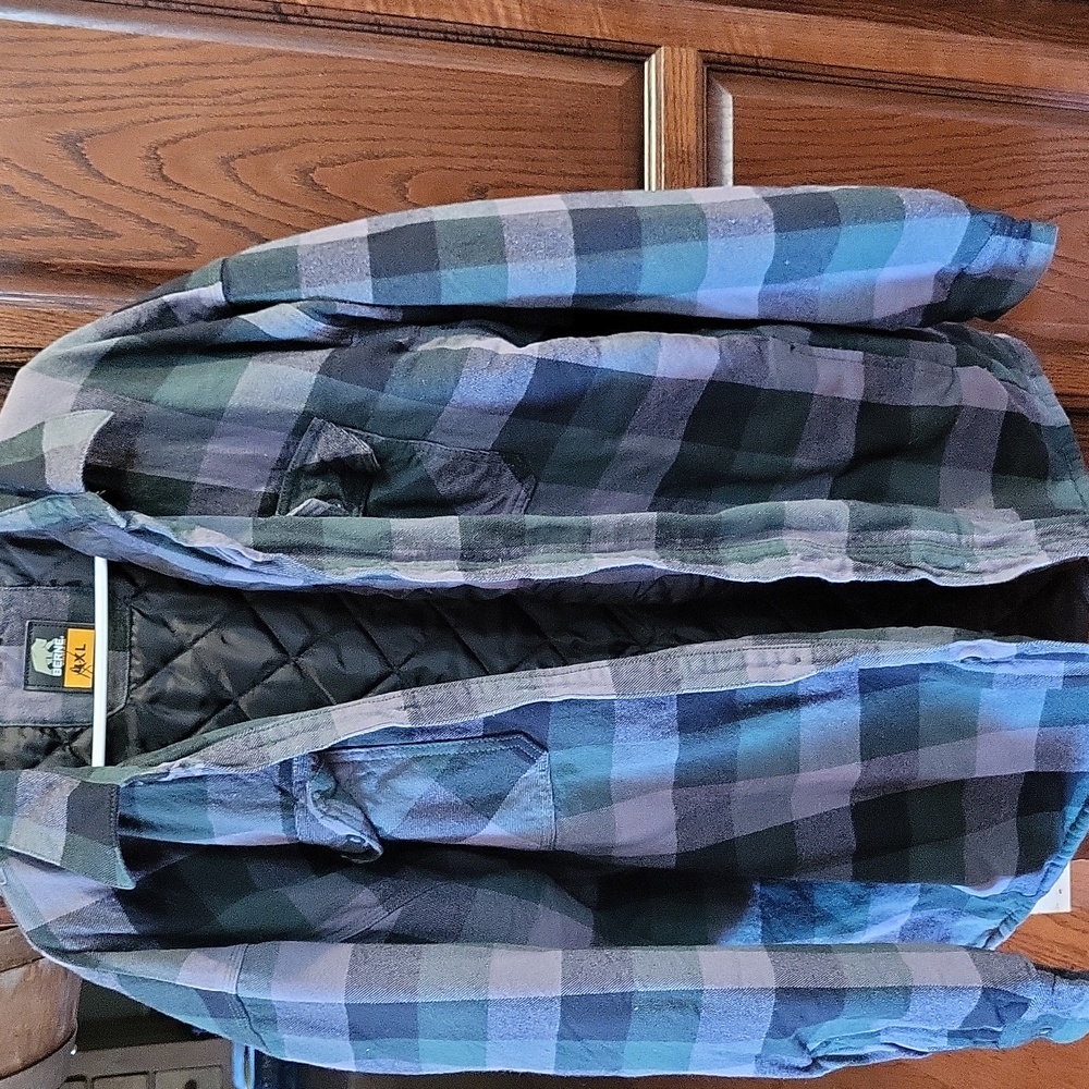 Men's Bernie Green Plaid Jacket